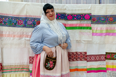 Духоборские  утирки (рушники, полотенца)
